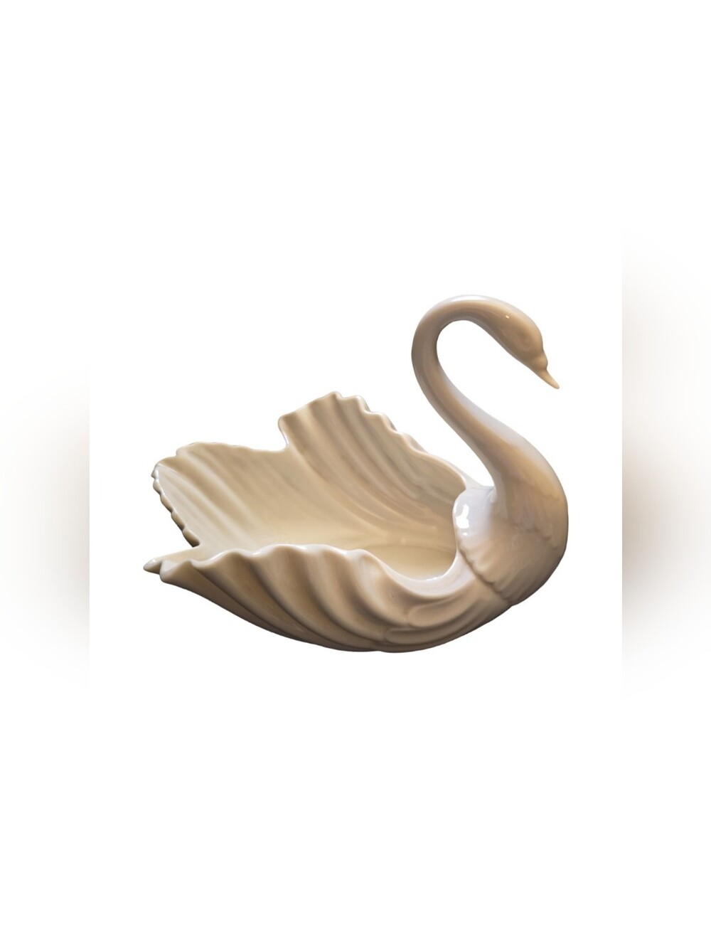 Vintage Lenox Swan Candy Dish Or Bowl Trinket Dish 9x6x6